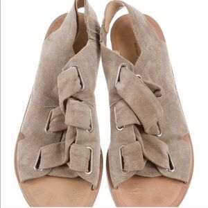 Rag & Bone Suede Sandals. Size 36.5